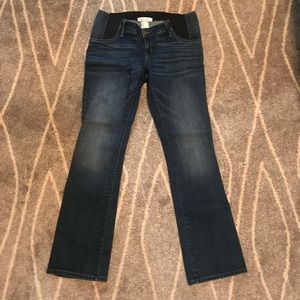 Isabel Maternity Panel Skinny Bootcut Jeans 8 29